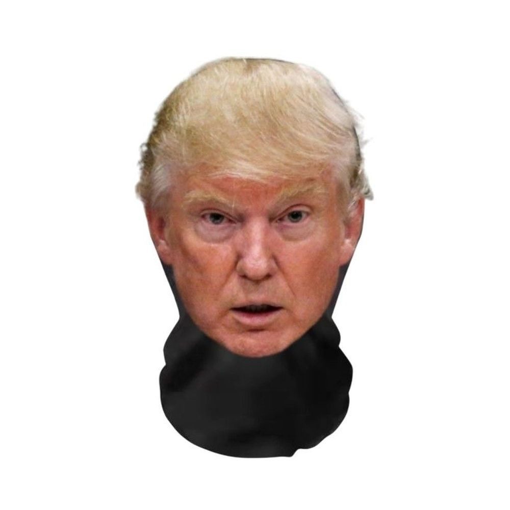 Mund-Nasen-Masken Full Face Mesh Maske Donald Trump Horror Party Cosplay Lustig DE.