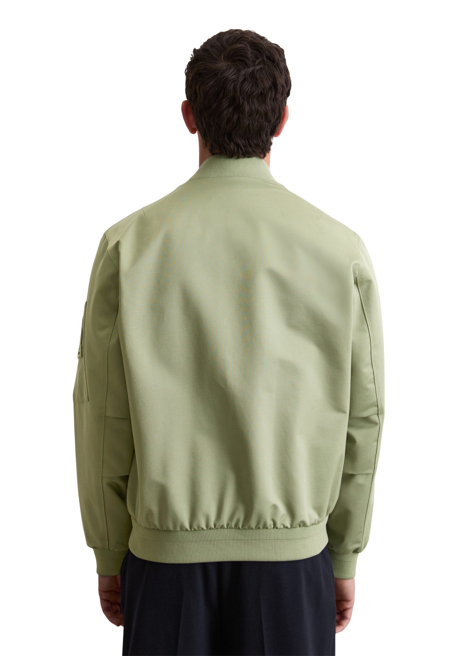 Marc O'Polo Outdoorjacke aus wasserabweisendem Micro-Canvas