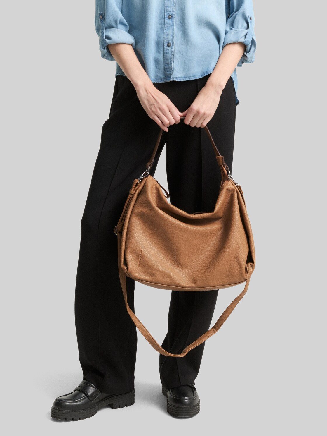 TOM TAILOR Beuteltasche Bags, TTCASSIA L Beuteltasche aus Lederimitat