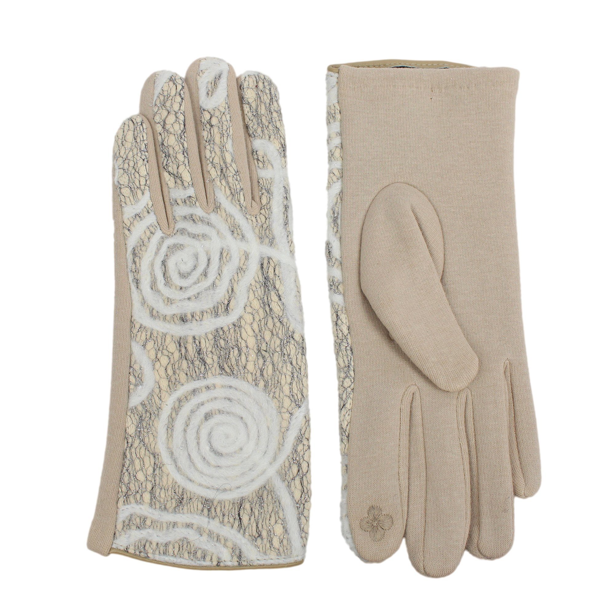 Fleecehandschuhe Handschuhe ZEBRO grau