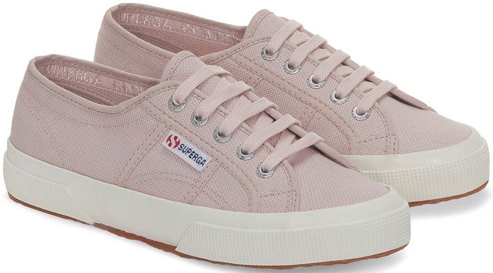 rosa Sneaker Classic klassischem mit Superga Cotu Canvas-Obermaterial