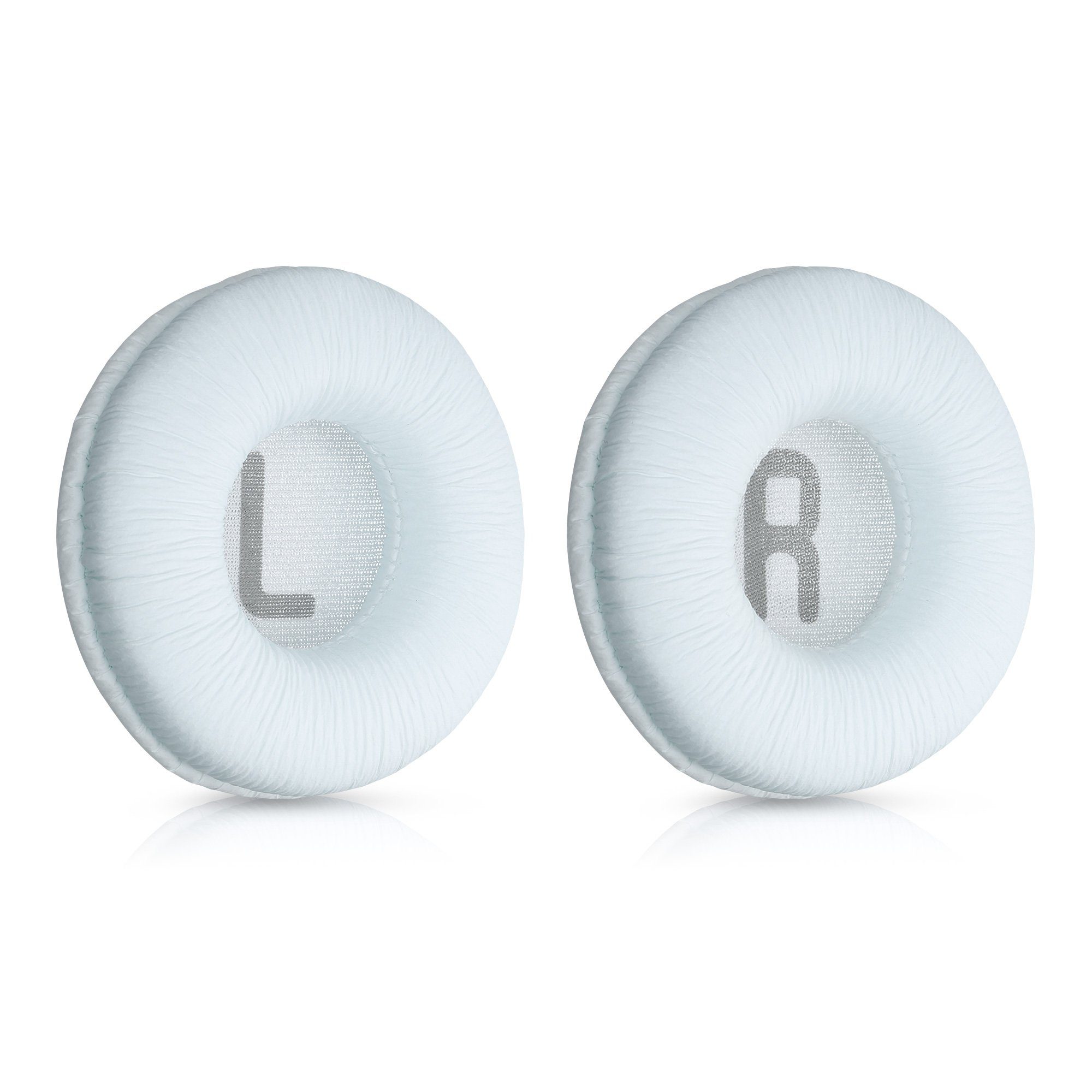 kwmobile 2x Ohr Polster für JBL Tune 600 / 500BT / 510BT / 520BT / 450 HiFi-Kopfhörer (Ohrpolster Наушники - Kunstleder Polster für Over Ear Headphones)