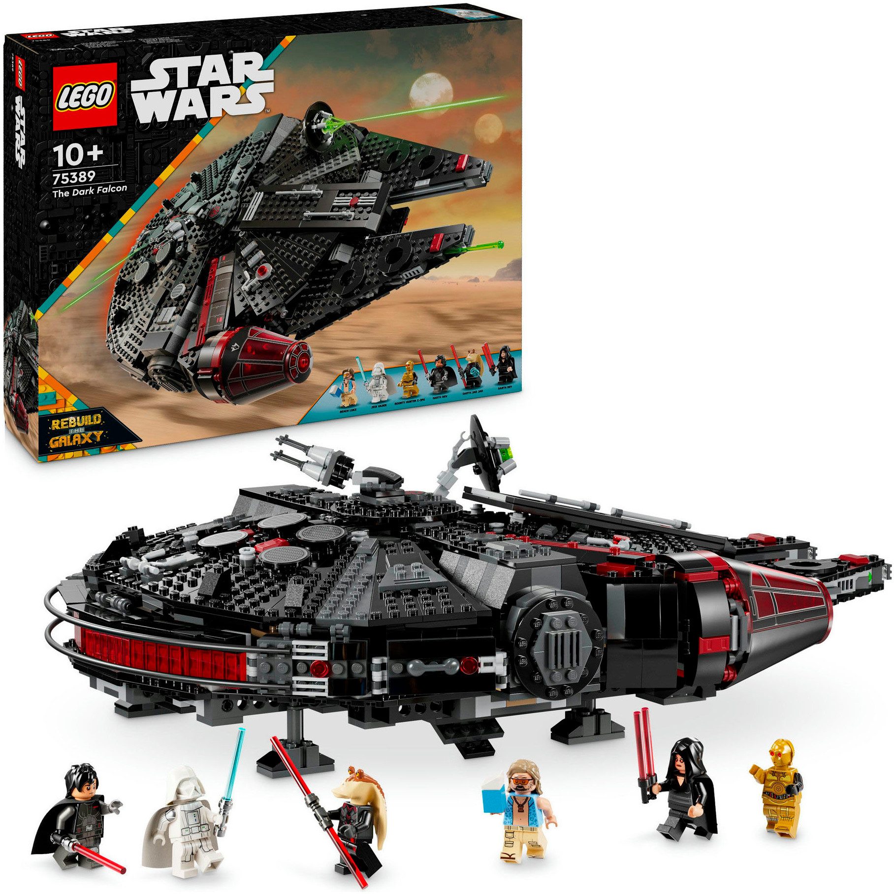 LEGO® Dunkler Millennium Falke (75389), LEGO Star Wars ™ Konstruktionsspiel günstig online kaufen