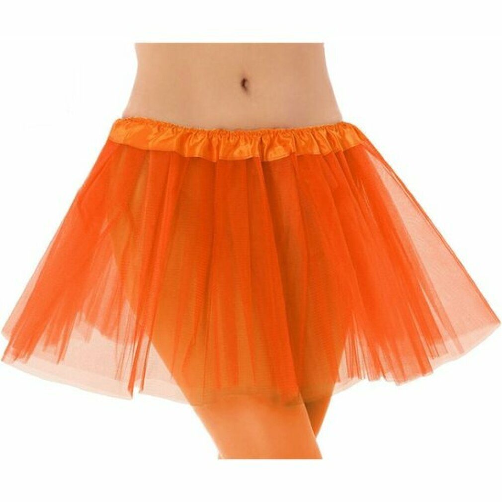 atosa Kostüm-Perücke Rock 112344 Ballettröckchen (Einheitsgröße) Farbe: Orange