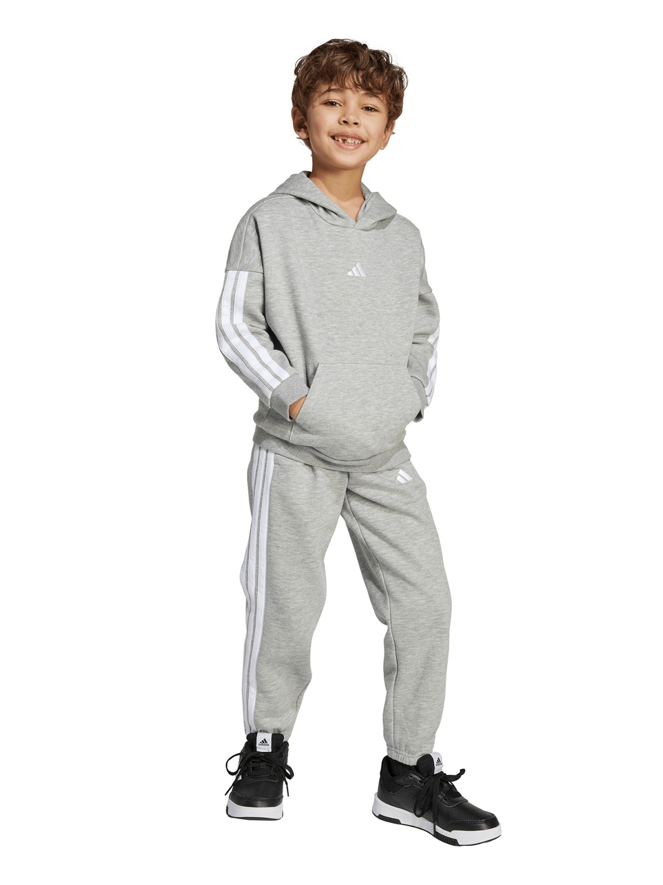 adidas Sportswear Jogginganzug LITTLE KIDS 3 STRIPES ESSENTIALS FLEECE (1-tlg)