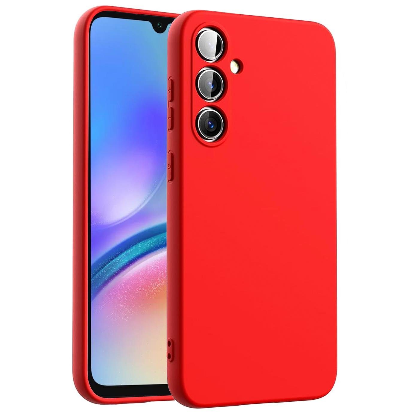 CoolGadget Handyhülle Silikon Colour Series Slim Case für Samsung Galaxy A05s 6,7 Zoll, Hülle weich Handy Cover für Samsung A05s Schutzhülle