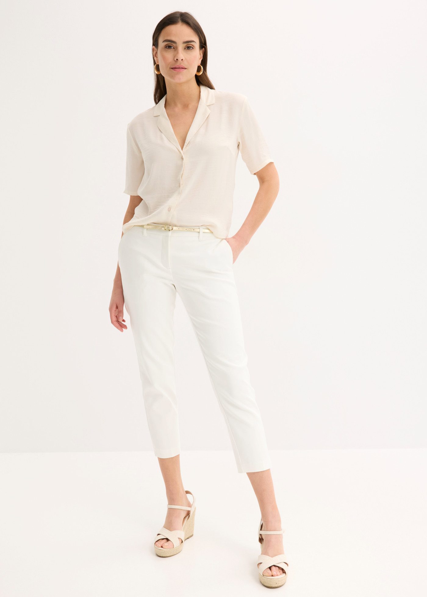 bonprix 7/8-Hose elegante 7/8-Länge, feminin geschnitten, Regular Fit – Bild 5 von 5