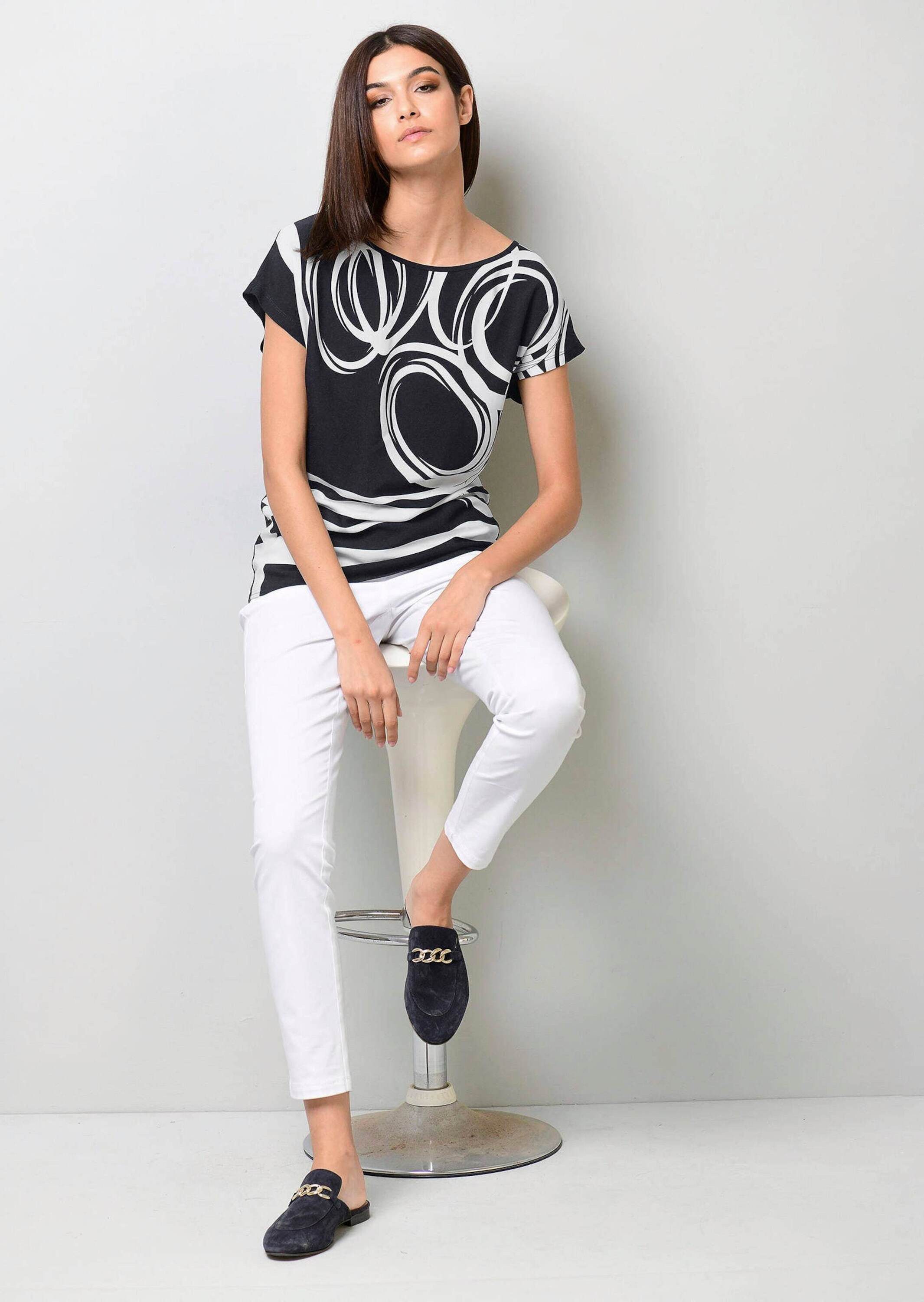 Alba Moda Print-Shirt Shirt mit grafischem Druck