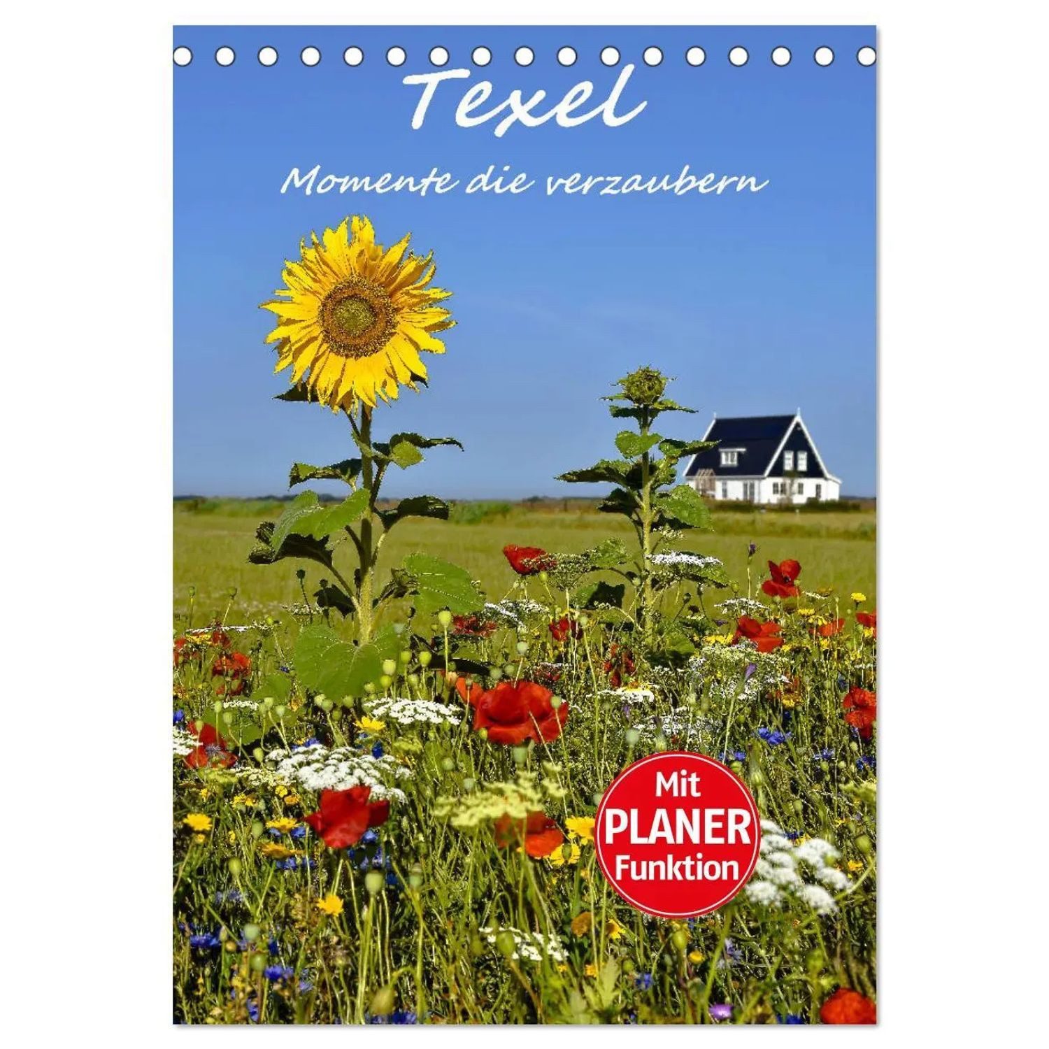 CALVENDO Monatskalender Texel - Momente die verzaubern (Tischkalender 2026 DIN A5 hoch),...