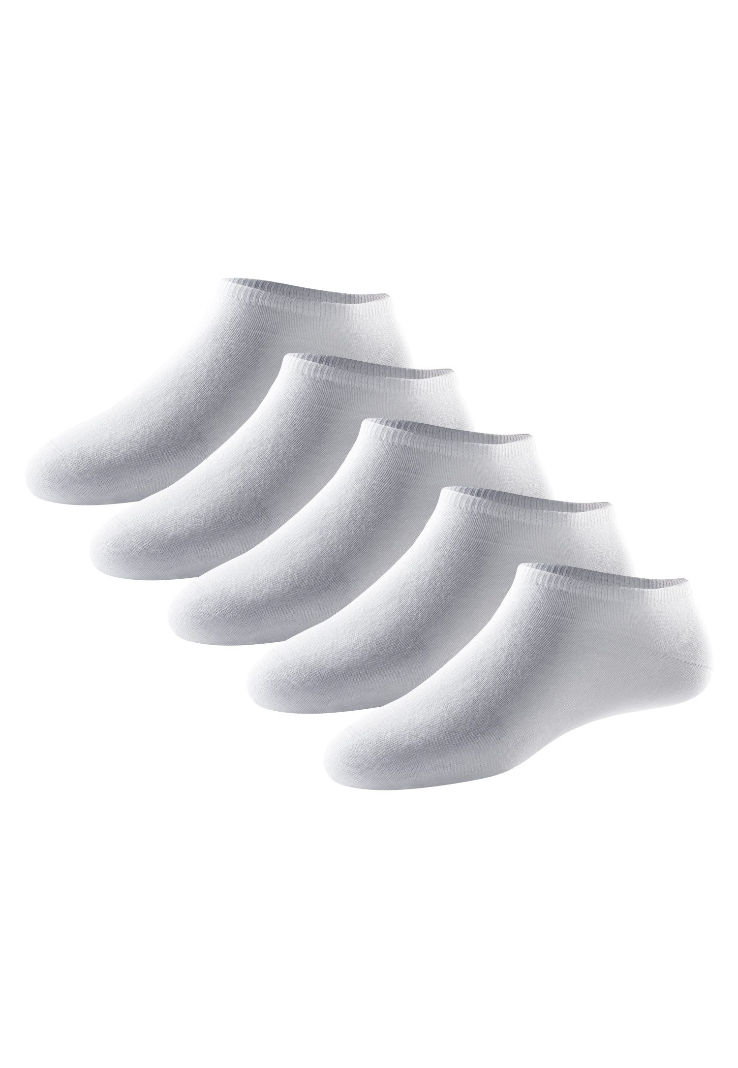 Schiesser Sneakersocken Bluebird (5-Paar, 5 Paar) mit extra softem Bund