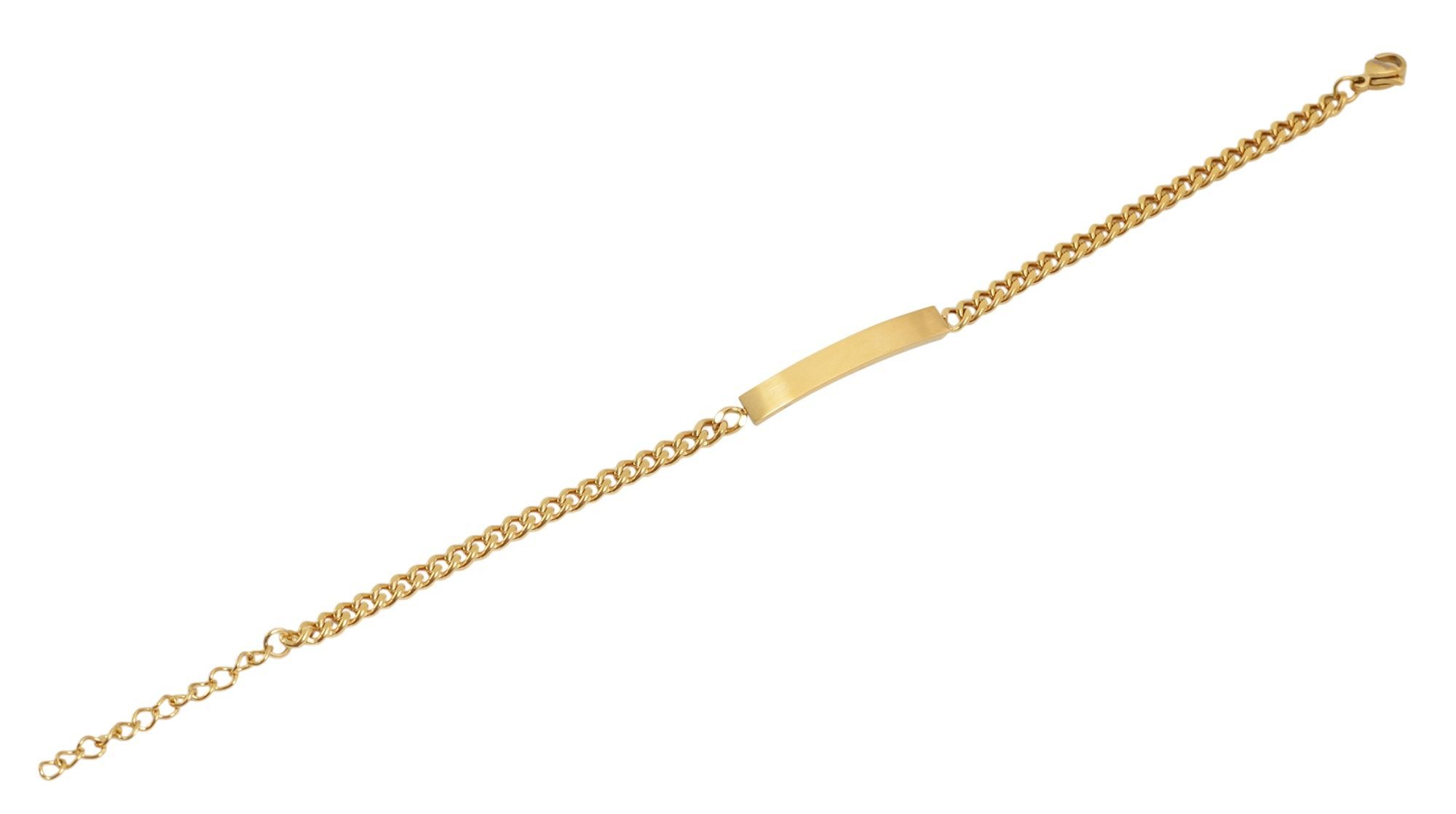 Armband Armband – Panzerarmband aus Edelstahl 21 cm
