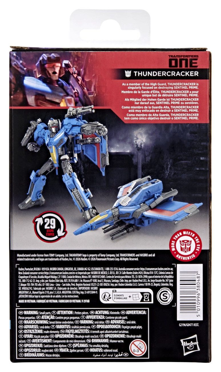 Hasbro Actionfigur Transformers One Studio Series Deluxe Class Actionfigur Thundercracker