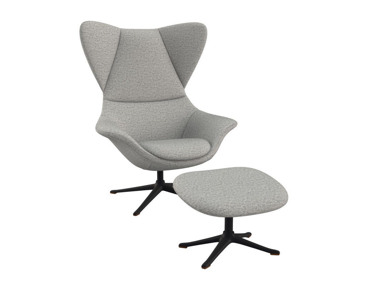FLEXLUX Кресла Stilo Relaxsessel, TV-Sessel, Solitär, Stil-Ikone, drehbar, Fuß schwarz