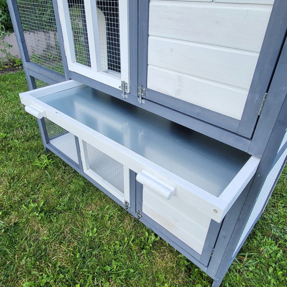 BruKa Kleintierstall Hasenstall POLLY Kleintiergehege Kaninchenstall Käfig, Hase Stall Gehege