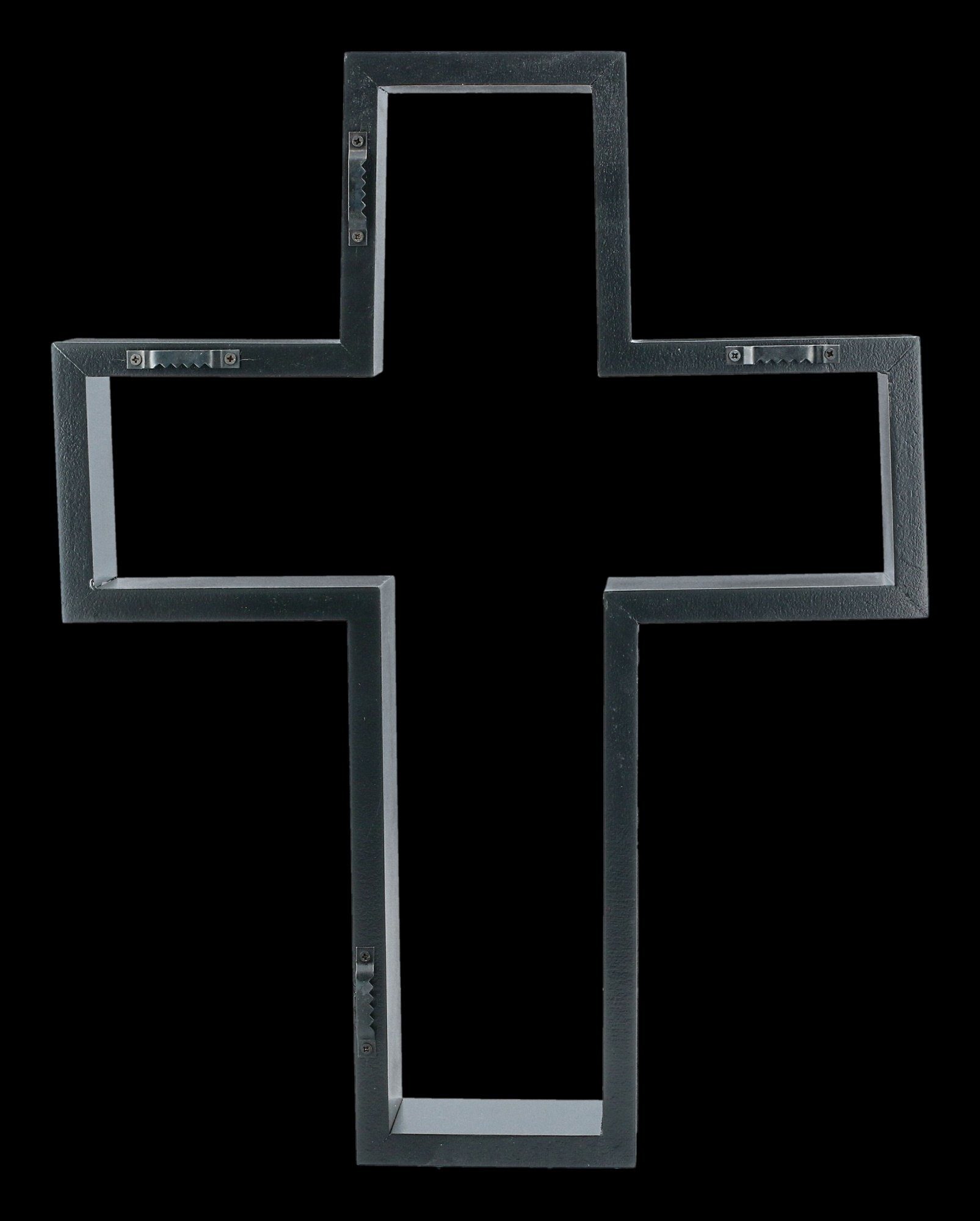 Kruzifix - Gothic GmbH Wandregal - Dekoration Shop Figuren schwarz Kreuz Wandregal
