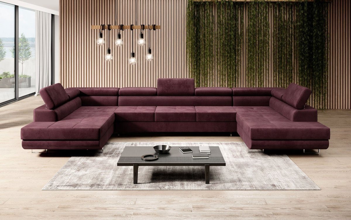 Luxusbetten24 Schlafsofa Designer Sofa Taormina, mit günstig online kaufen