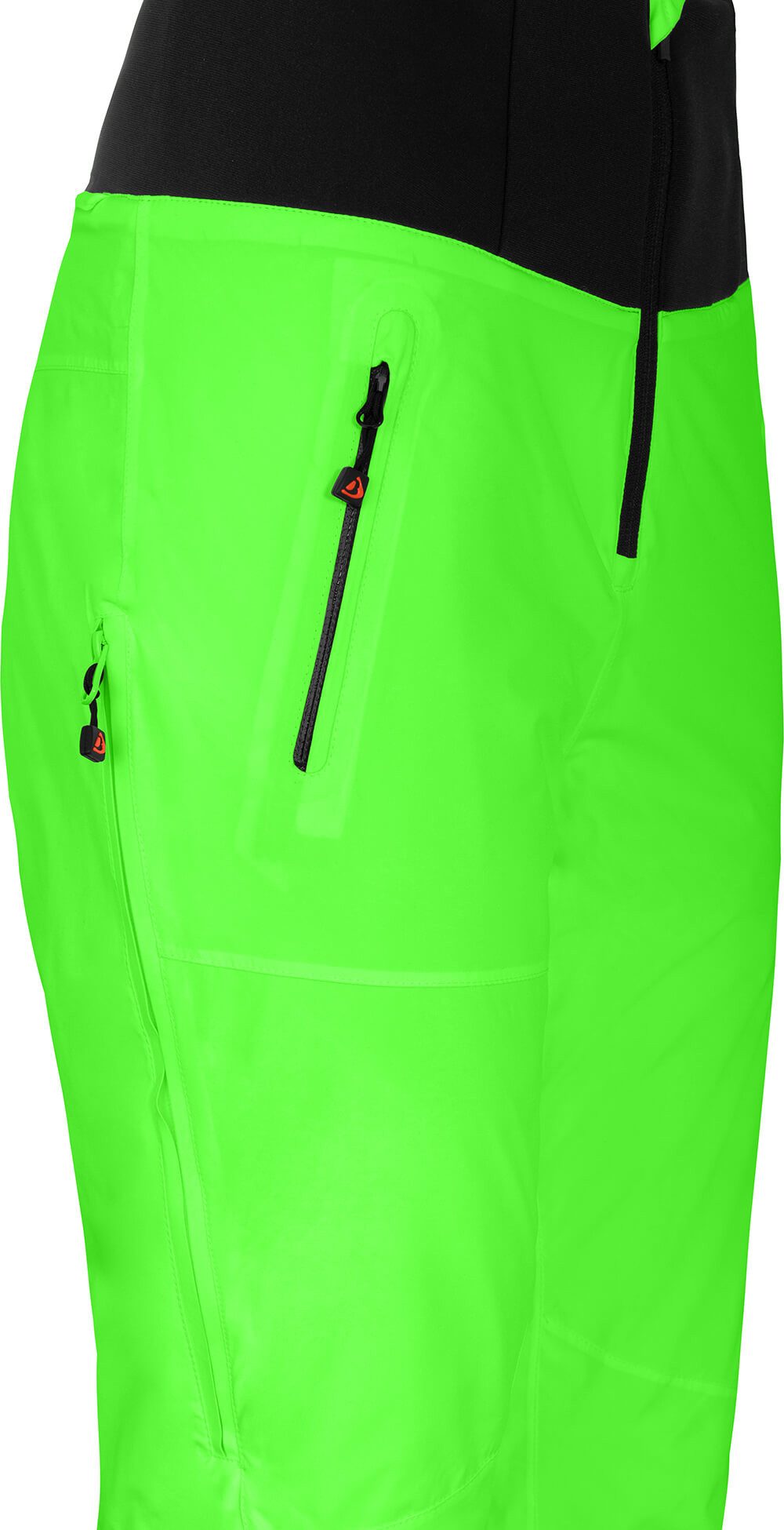 Bergson Skihose MIEN Slim Damen Skihose, wattiert, 20000 mm Wassersäule, Langgrößen, Gecko grün