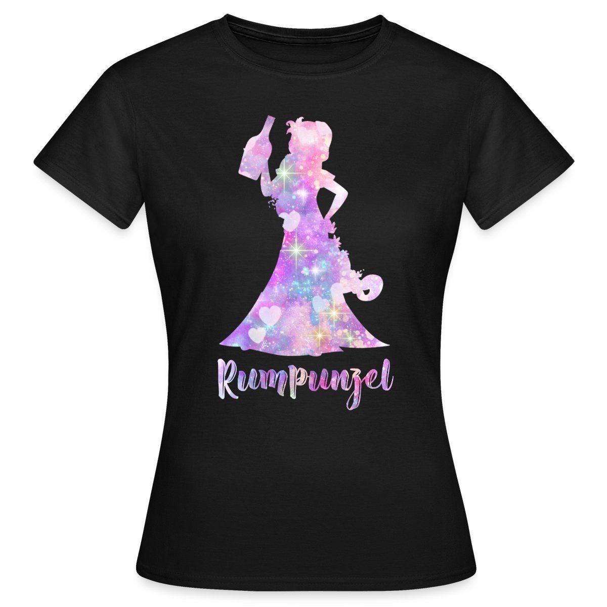Spreadshirt T-Shirt JGA Rumpunzel Junggesellinnenabschied Malle günstig online kaufen