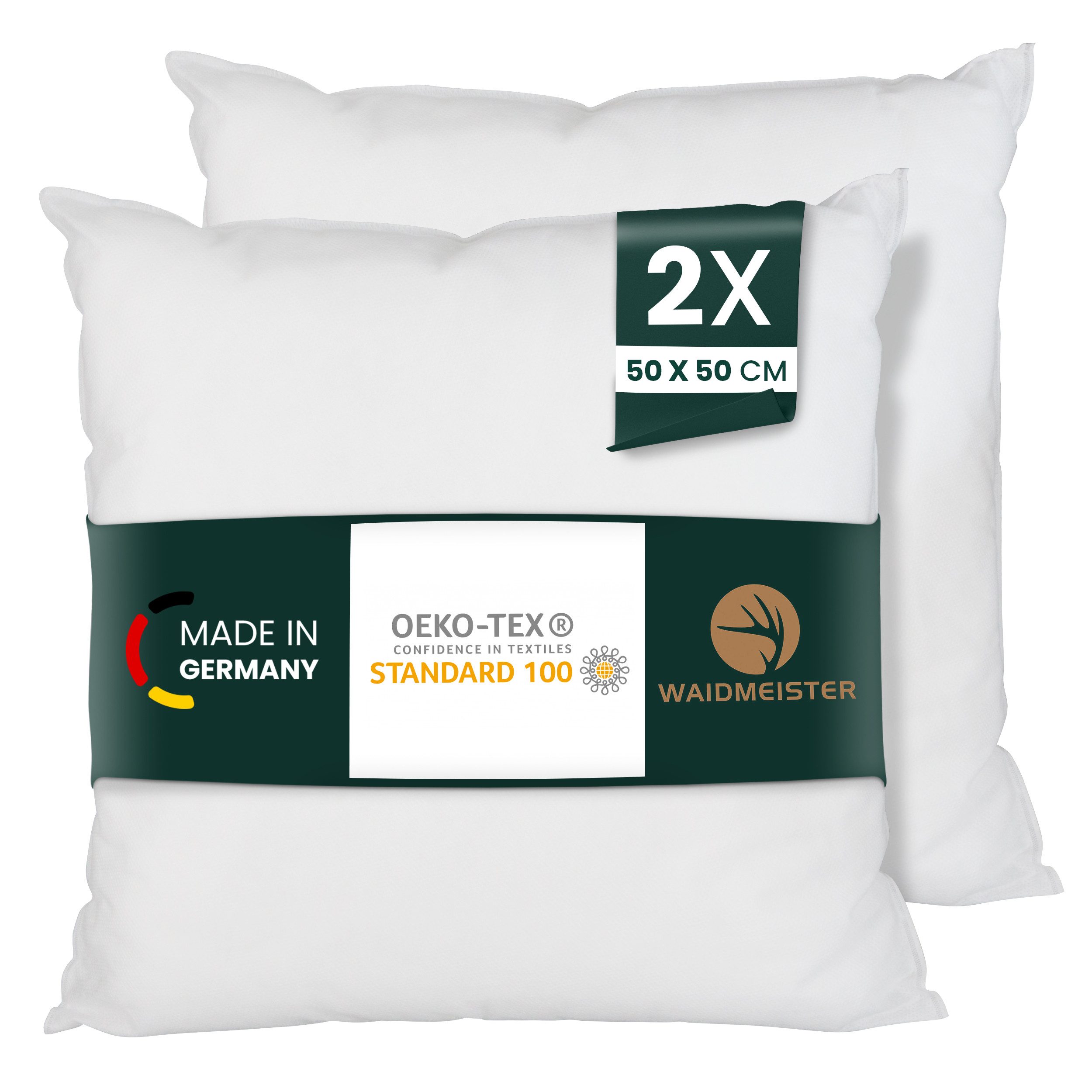 DILUMA Microfaserkissen Füllkissen Mikrofaser 2er Set günstig online kaufen