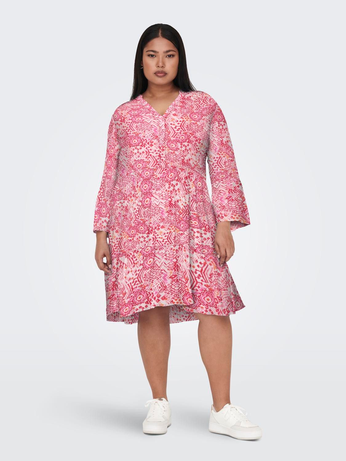 ONLY CARMAKOMA Tunikakleid CARMARRAKESH LIFE 3/4 günstig online kaufen