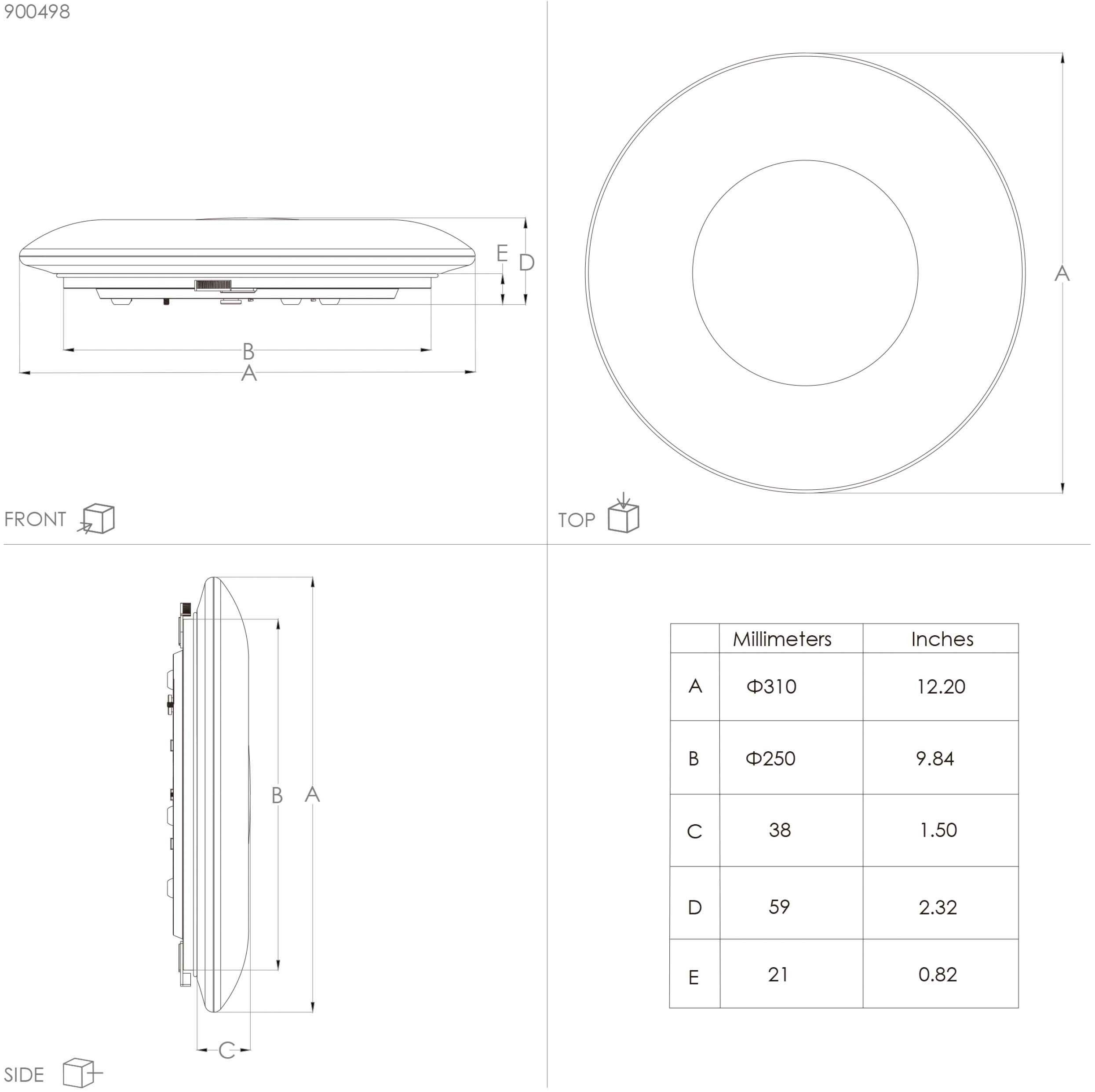 und integriert, Schlafzimmerlampe Ø Flurlampe 1, in cm, fest weiß LED EGLO gold, 31 Warmweiß, Deckenleuchte, Deckenleuchte NIEVES