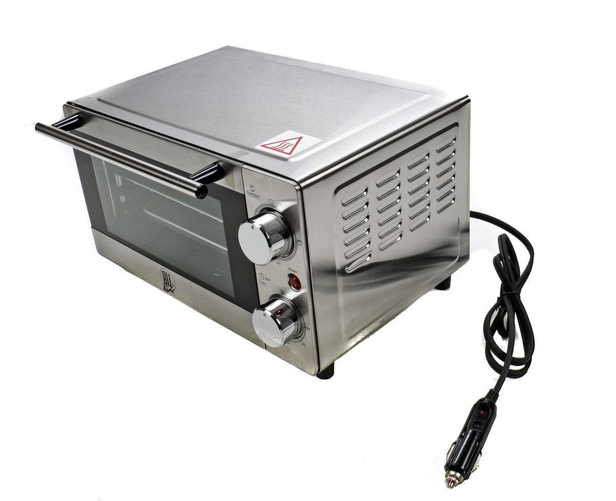 All Ride Minibackofen LKW Mini Backofen 300 W, LKW Backofen, Anschluss 24V Zigarettenanzünder
