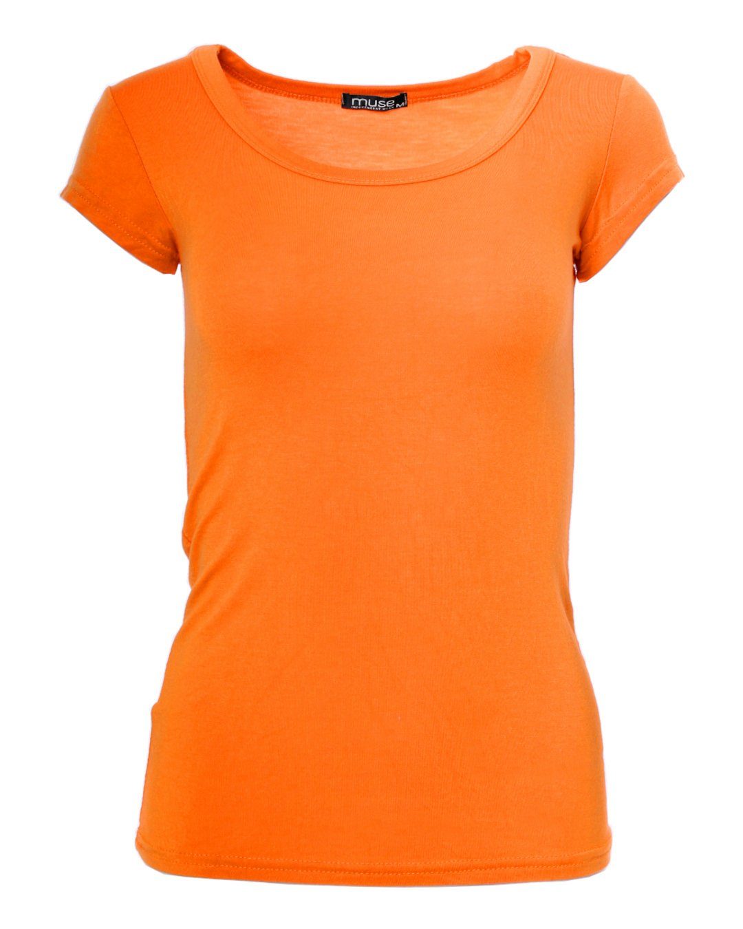 Muse T-Shirt Basic Kurzarm T-Shirt Skinny günstig online kaufen