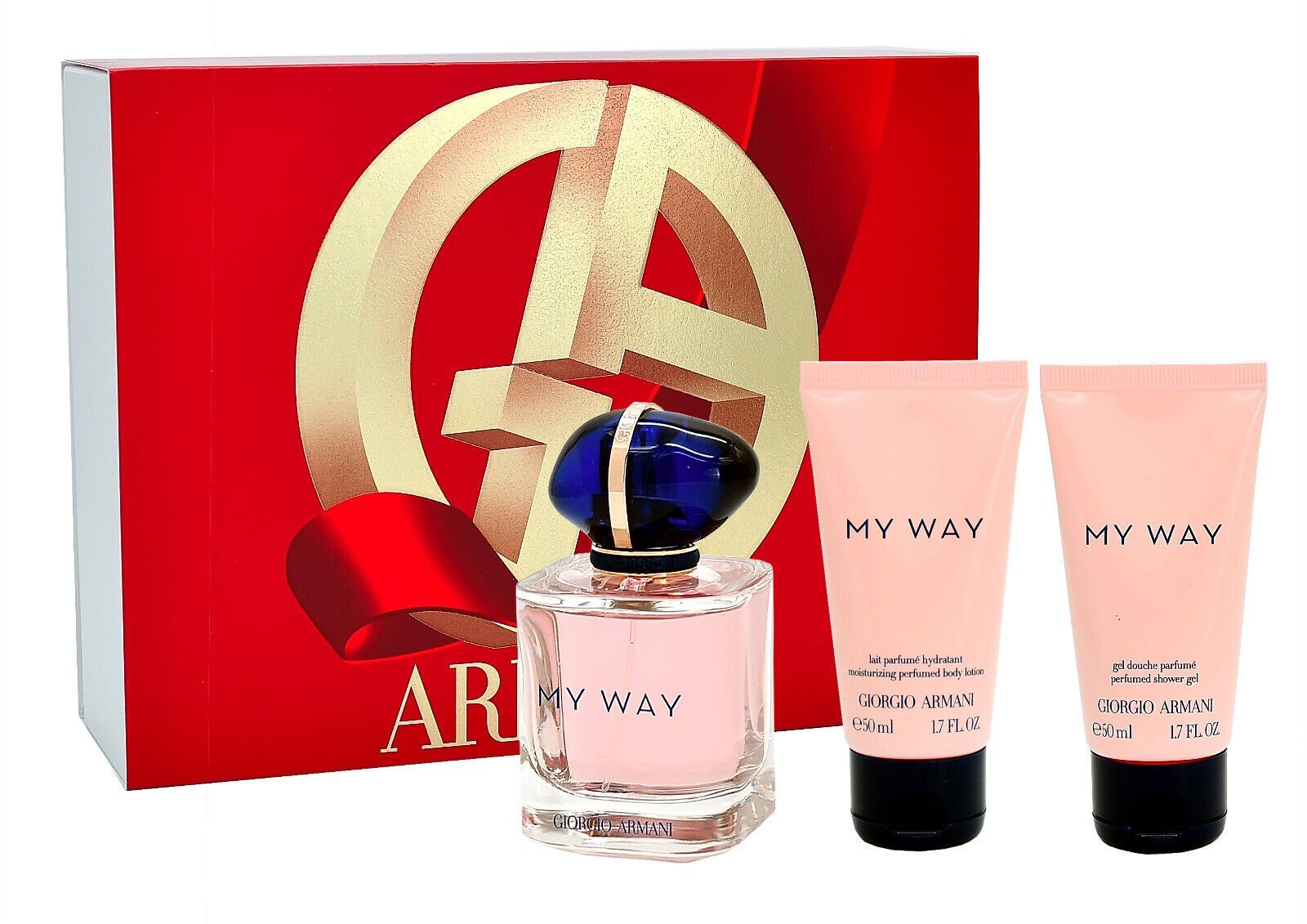 Giorgio Armani Duft-Set ARMANI MY WAY EDP 50ML + Shower Gel 50 ml + Body Lotion 50 ml