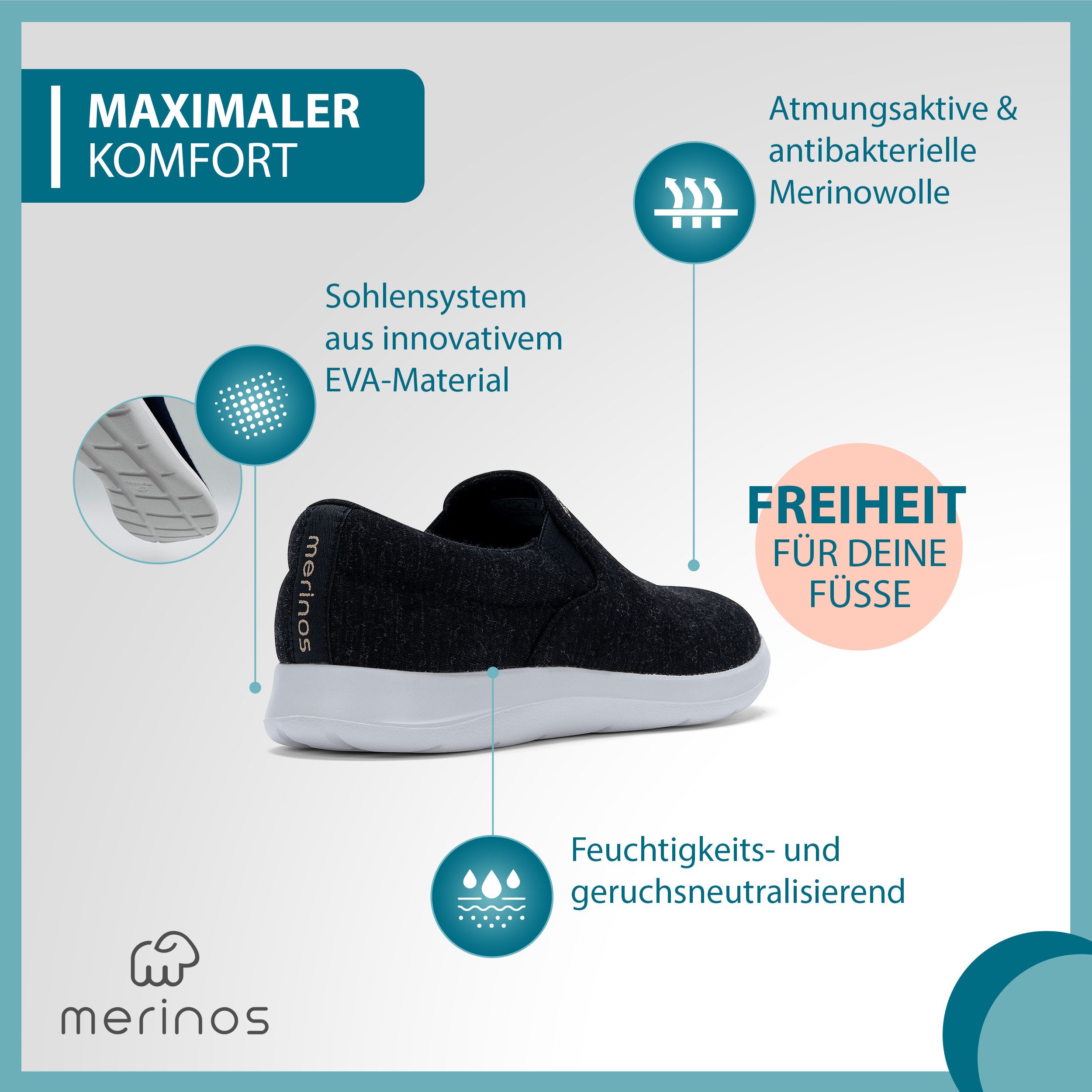 merinos - merinoshoes.de Sneaker Damen Schuhe günstig online kaufen