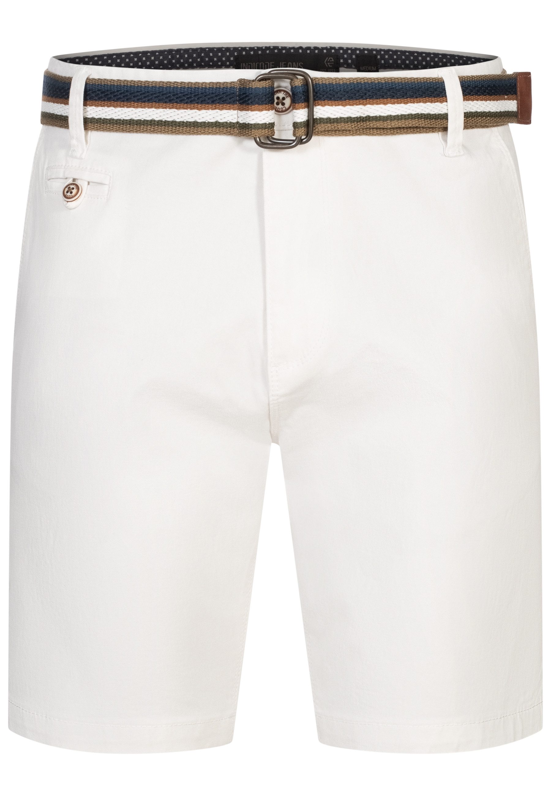 Indicode Chinoshorts INThews aus Twill mit günstig online kaufen