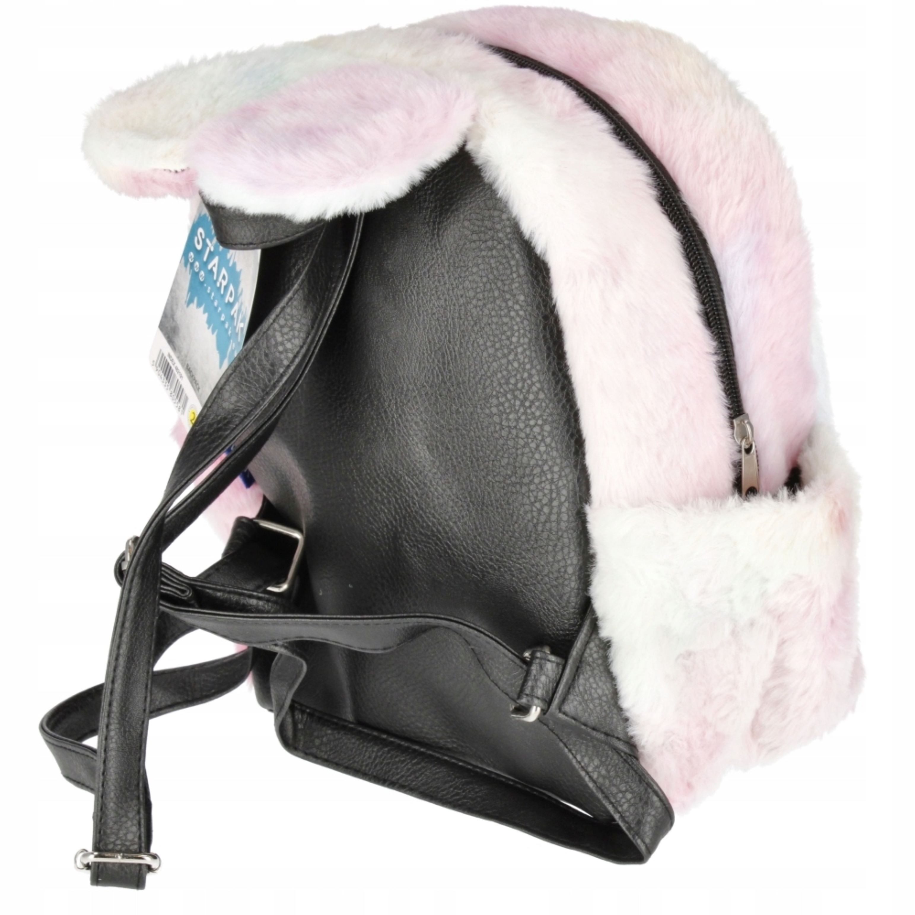 Starpak Minirucksack Weicher Plüsch-Rucksack "Katze" – ideal für Kinder & Ausflüge!