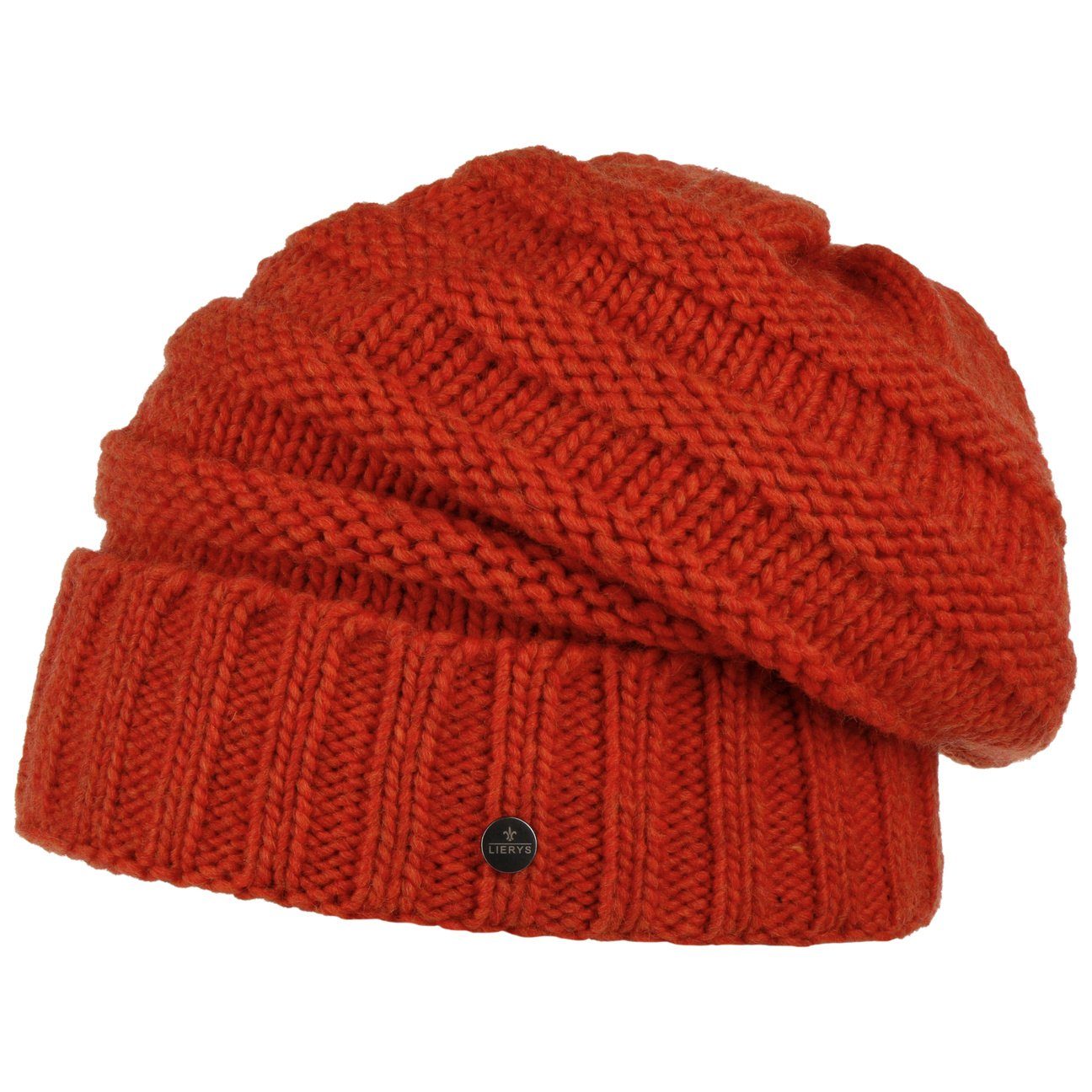 Lierys Beanie (1-St) Strickmütze mit Futter, Made in Germany