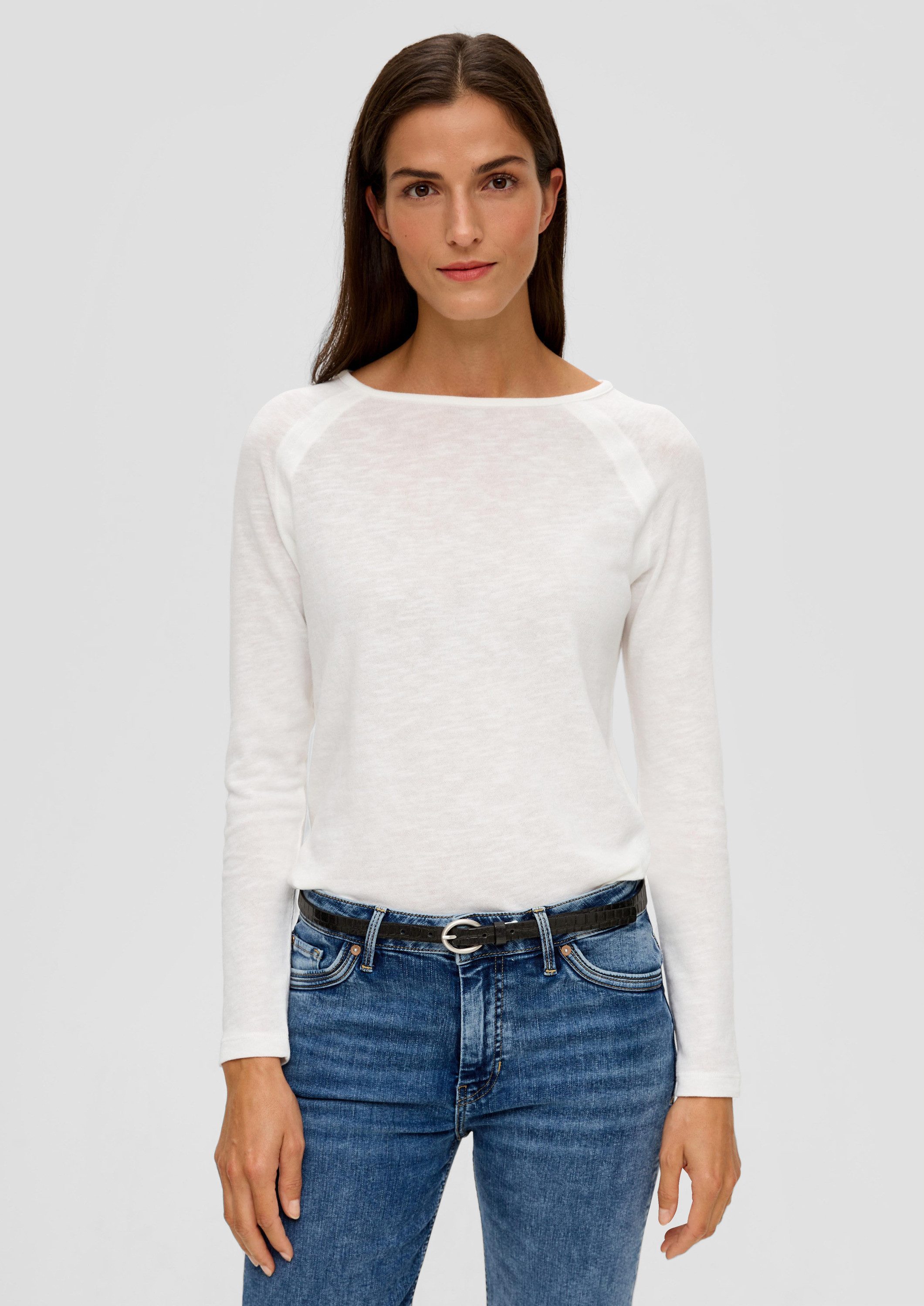 s.Oliver Ledergürtel Taillengürtel Taillengürtel in Kroko-Optik günstig online kaufen