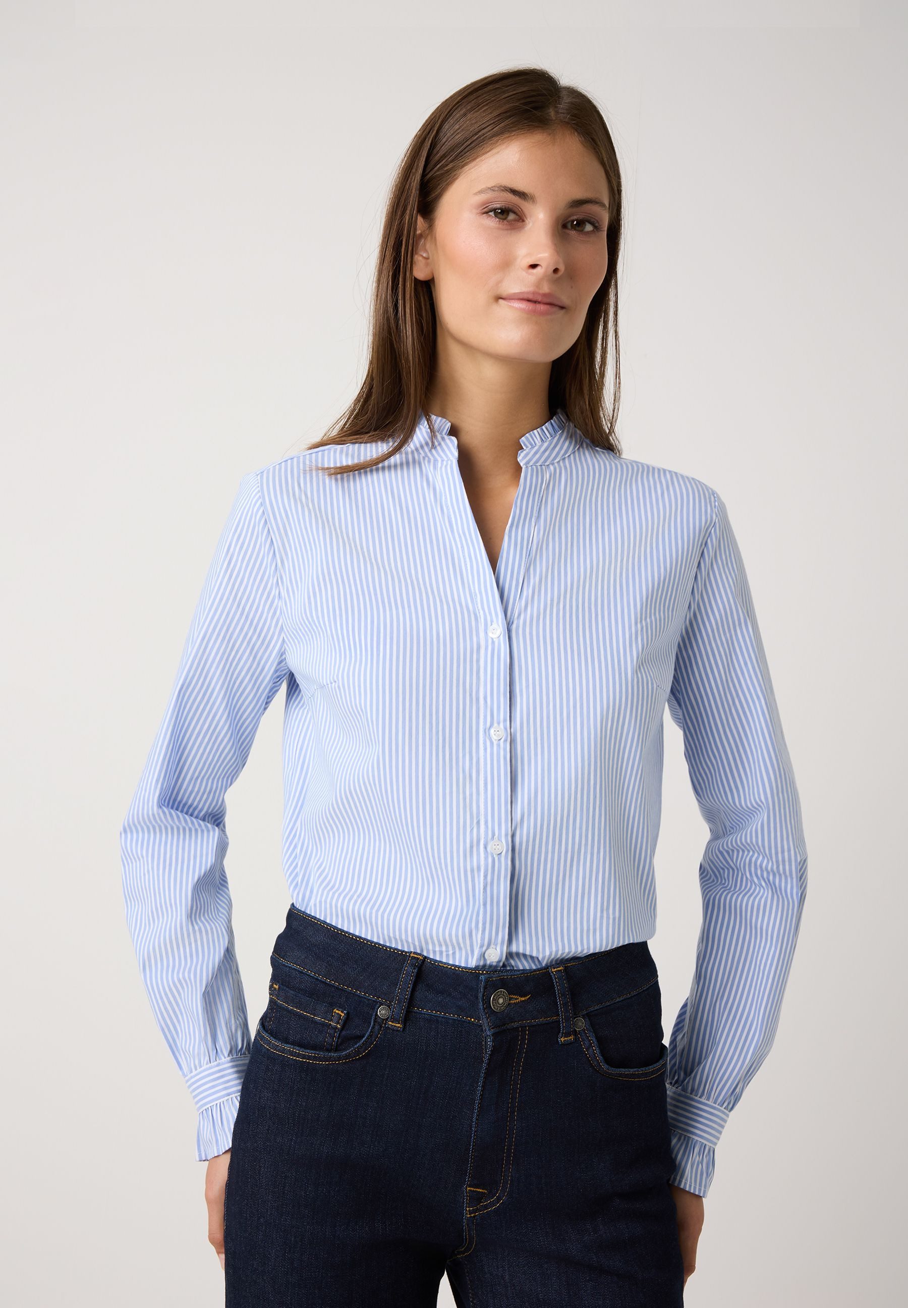MORE&MORE Langarmbluse günstig online kaufen