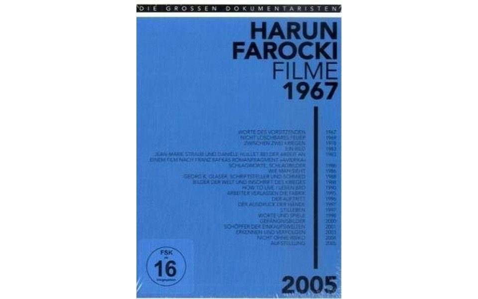 Absolut DVD-Rohling Harun Farocki Filme 1967-2005, 5 DVDs