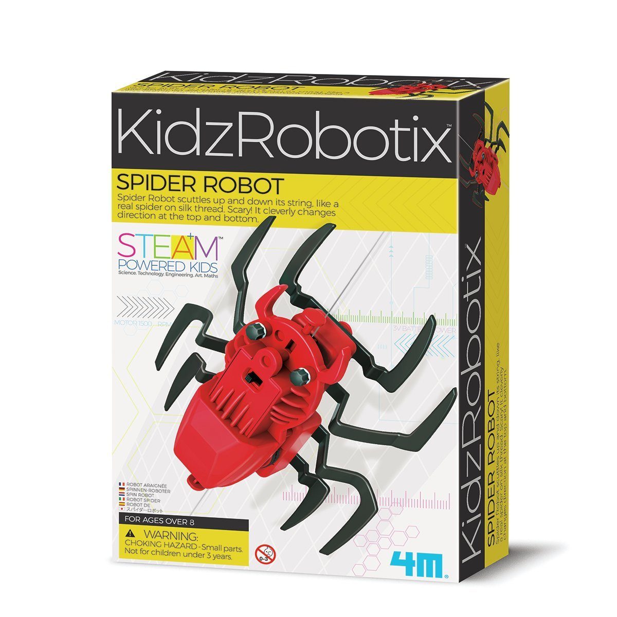 Experimentierkasten KidzRobotix - Spinnen Roboter