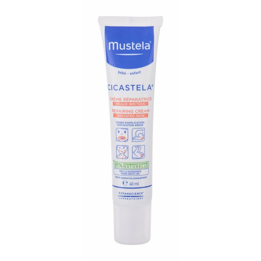 Mustela Haarshampoo Bébé Cicastela Repairing Cream 40ml - For Irritated Haut