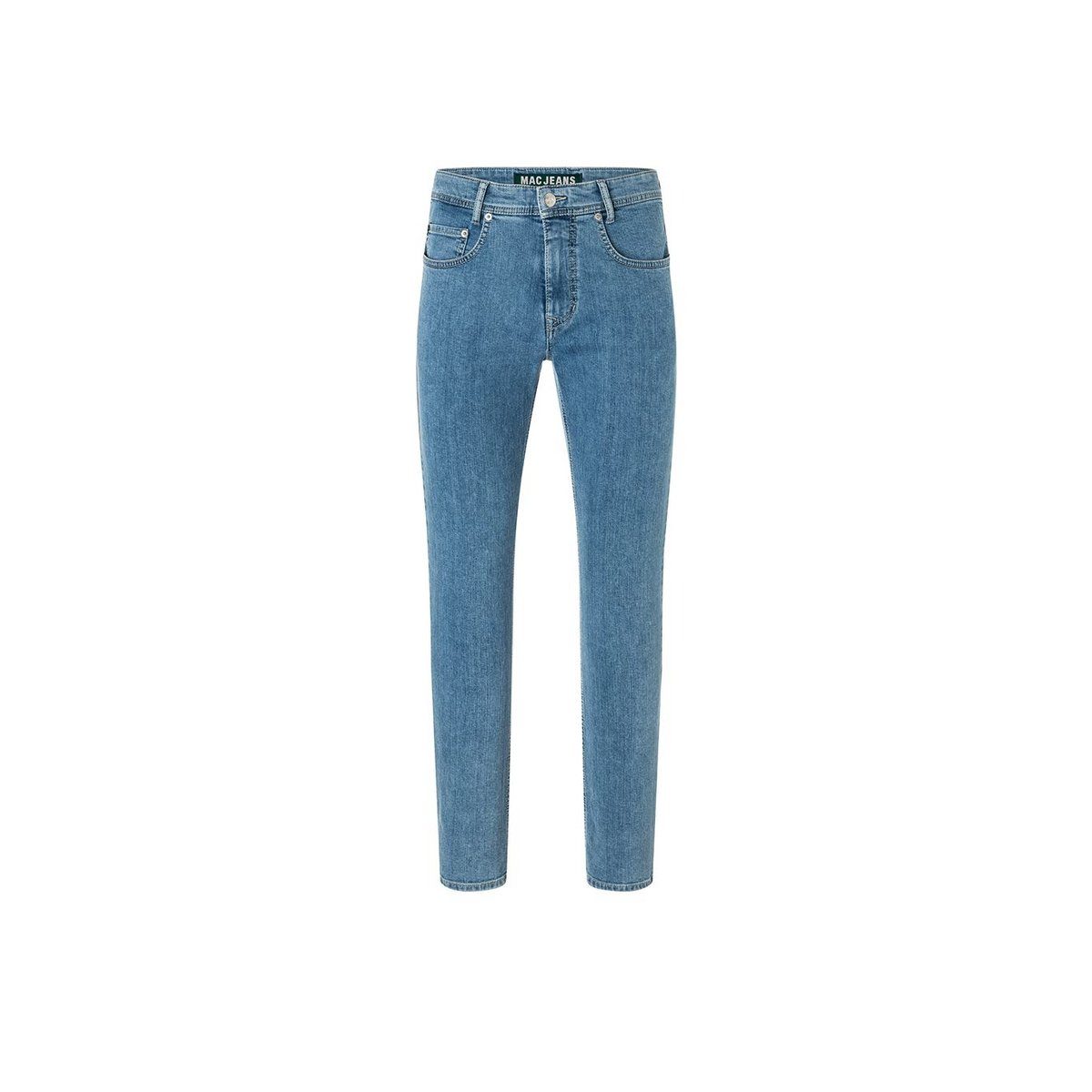 5-Pocket-Jeans (1-tlg) MAC blau