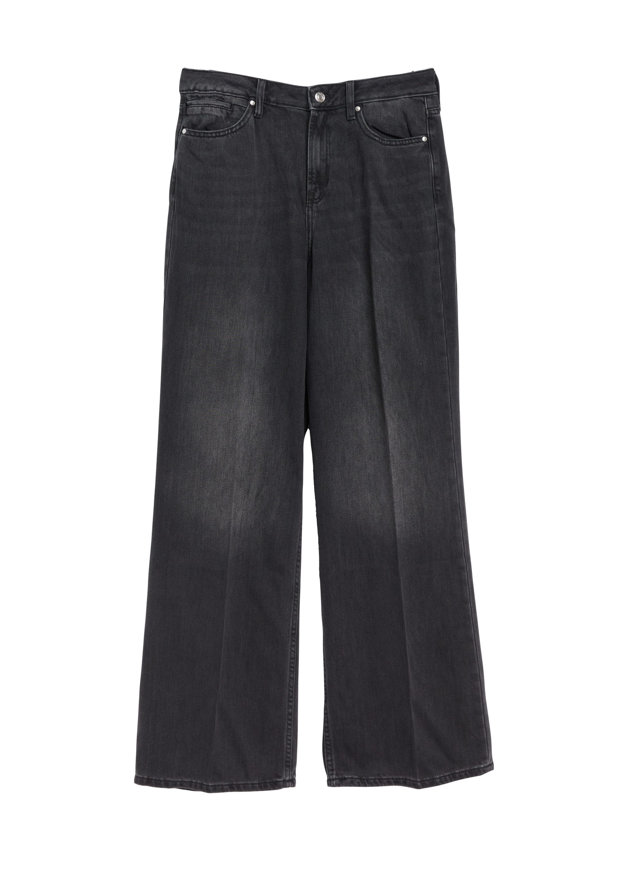 s.Oliver Weite Jeans Jeans-Hose SURI Jeans Suri / Regular Fit / High Rise / Wide Leg – Bild 2 von 5