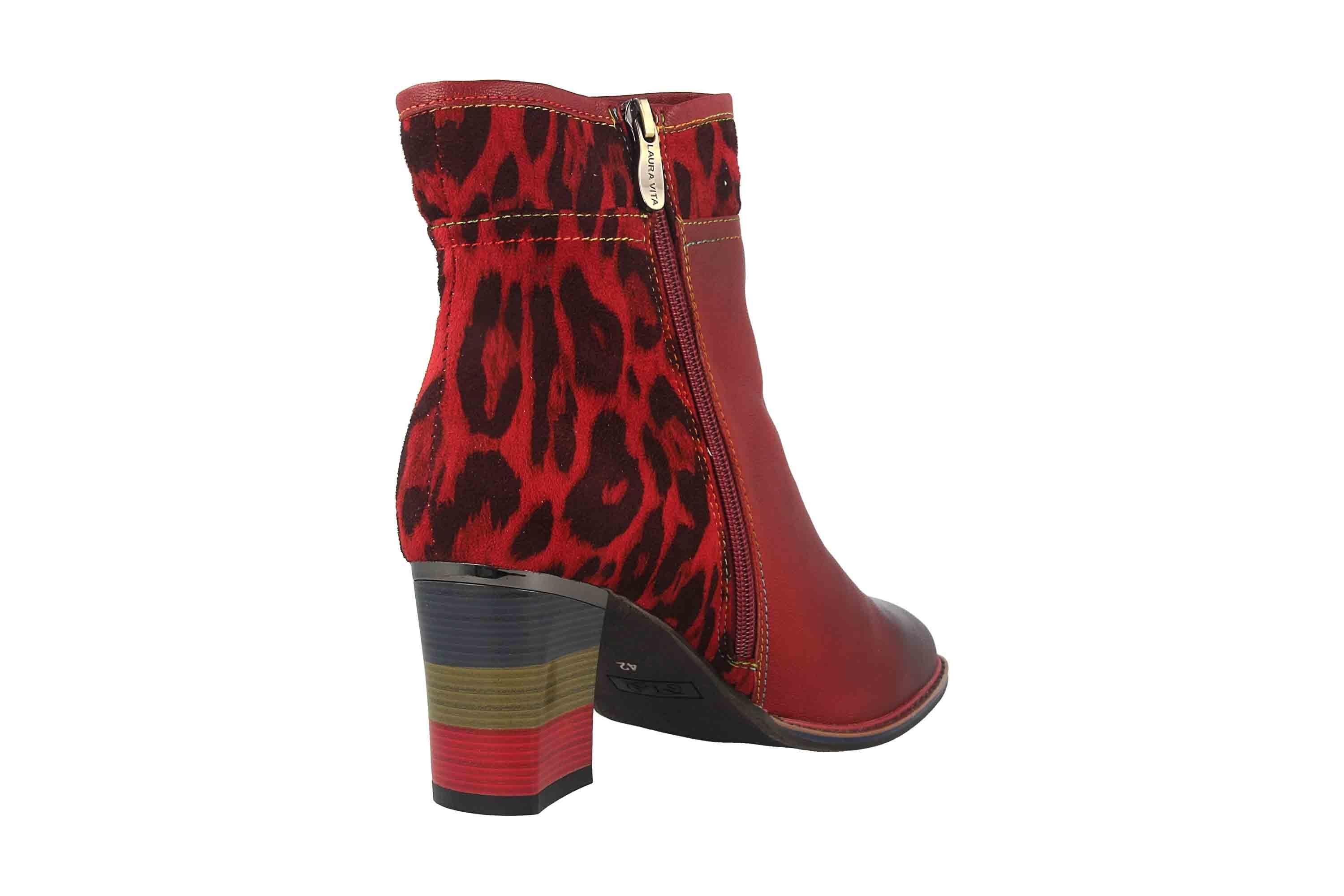 LAURA VITA Geceko 01 Rouge Stiefel