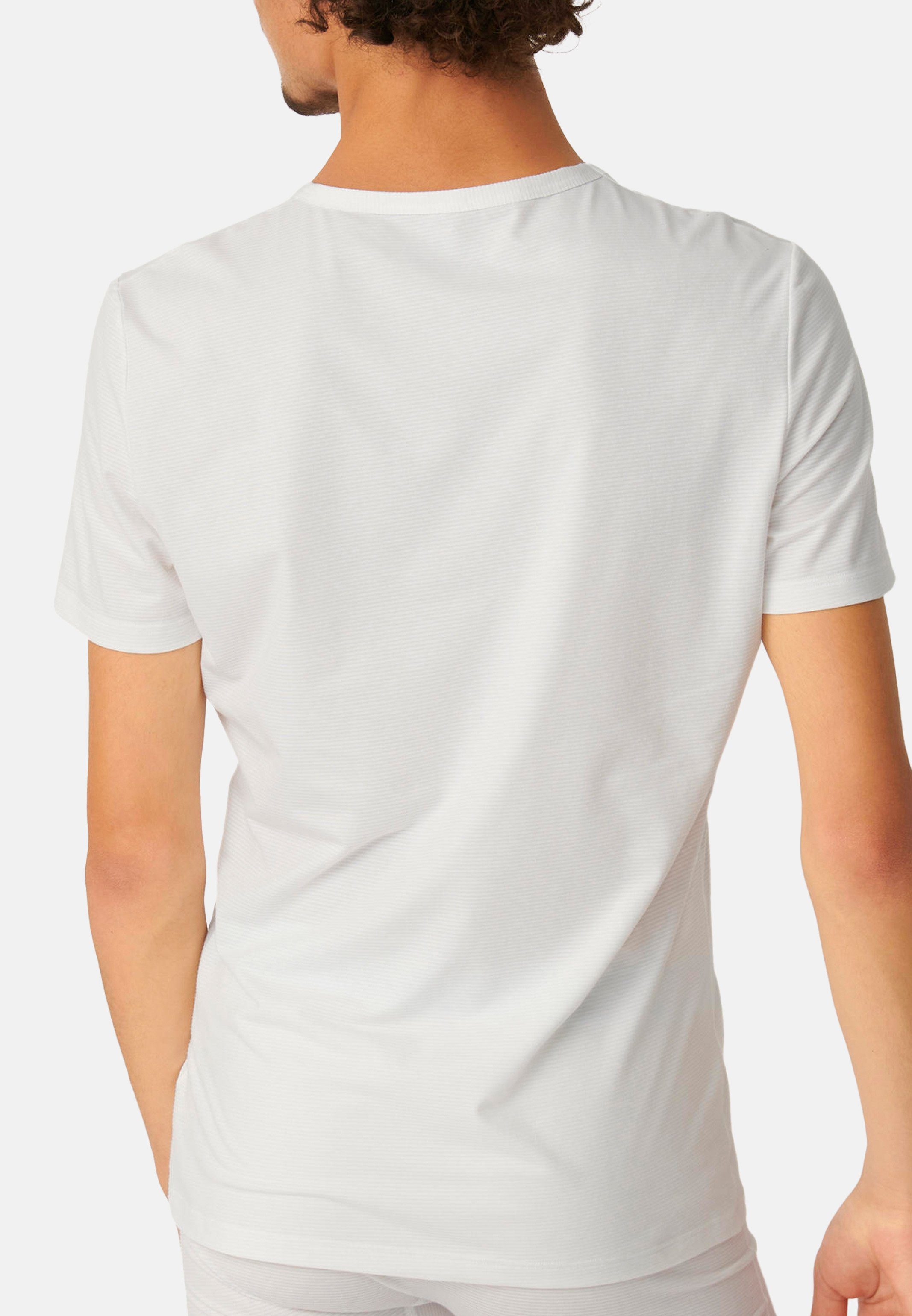 - - Unterhemd Weiß Kurzarm (1-St) Kühl-Effekt Shirt T-Shirt Baumwolle Ever mit Cool Sloggi