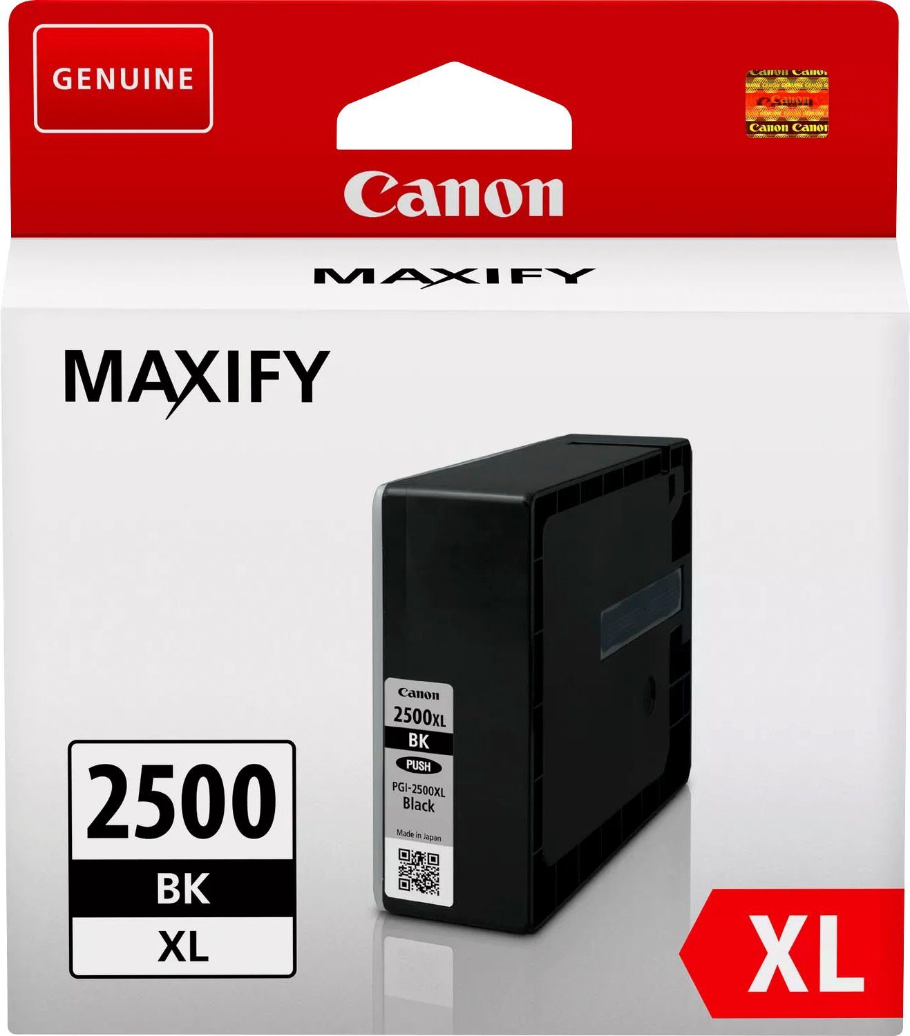 Canon PGI-2500XL BK XL) (original Druckerpatrone Tintenpatrone schwarz 2500