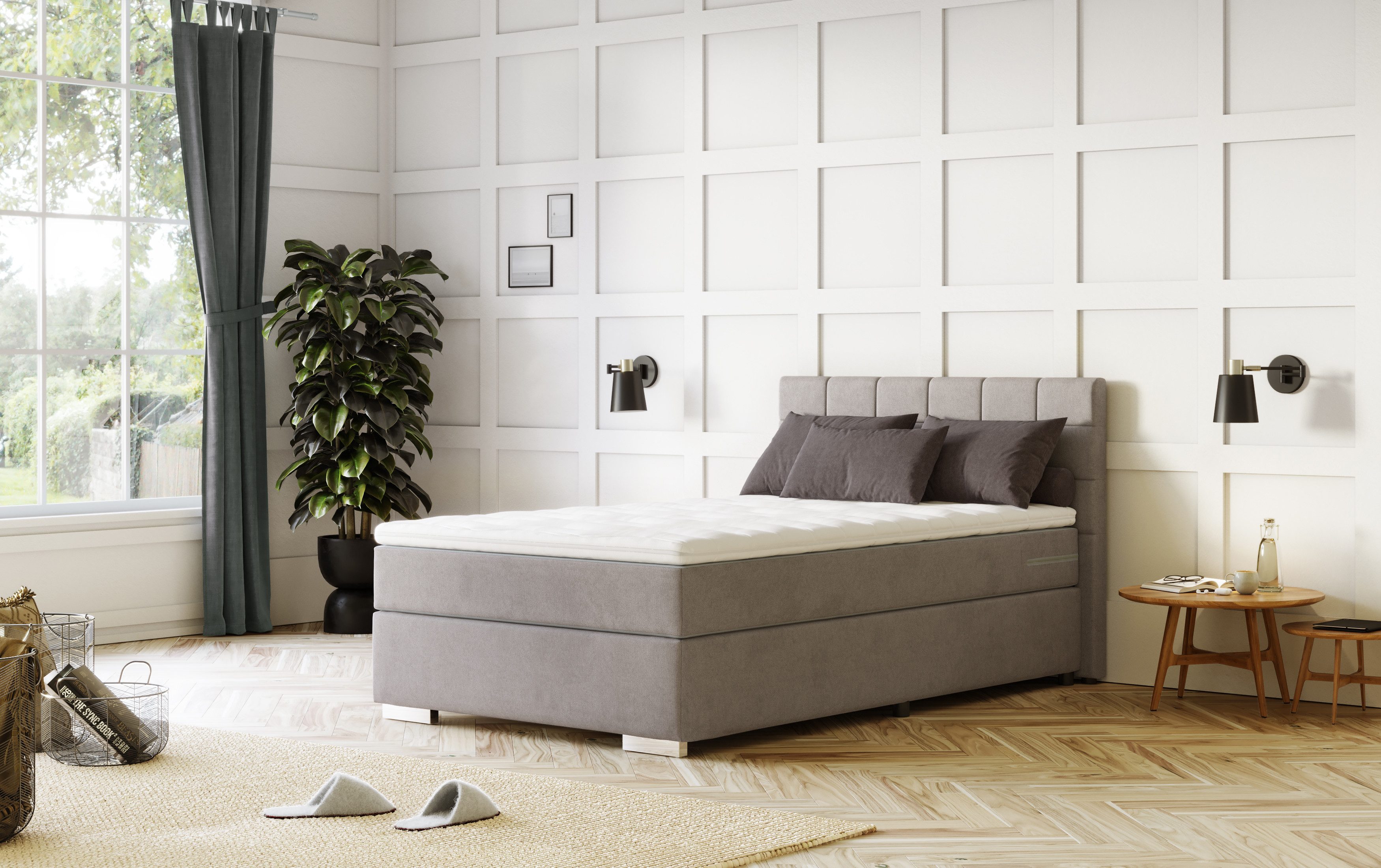 COTTA Boxspringbett Simba, Хиты продаж! wahlweise mit oder ohne Matratze und Topper bestellbar