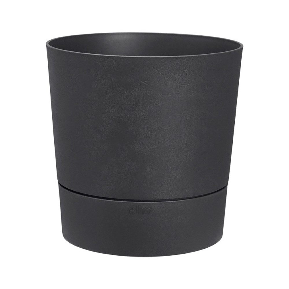 Elho Pflanzkübel greensense aqua care rund 30cm holzkohlengrau