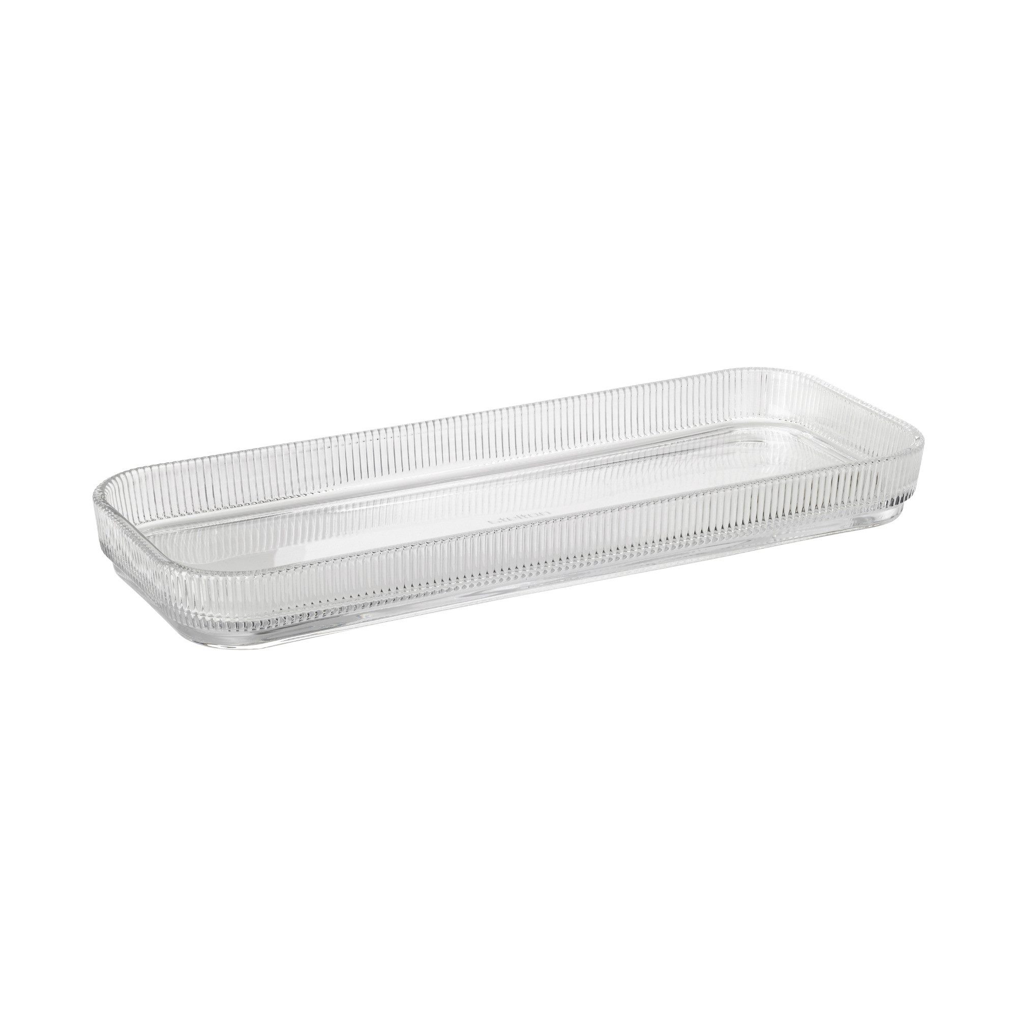 Stelton Servierplatte Stelton Servierplatte Pilastro 36 cm Clear, Glas