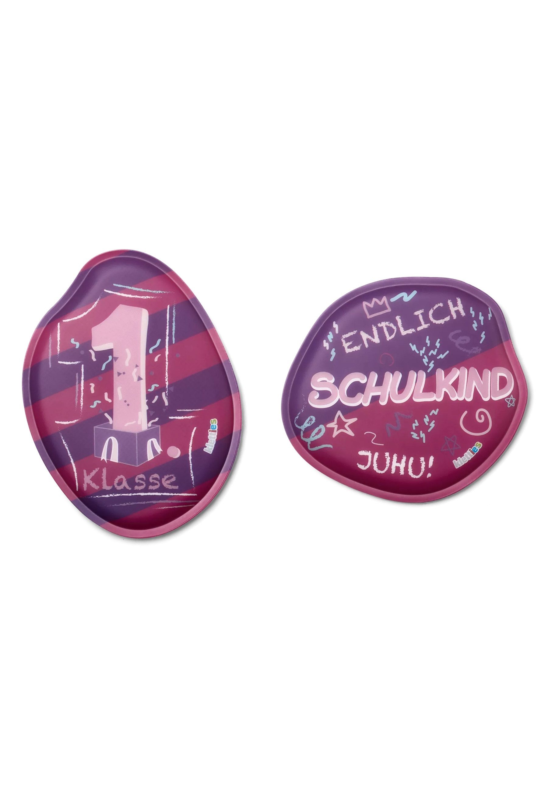 ergobag Schulranzen Klettie Set (5-tlg., 5-teiliges Set)