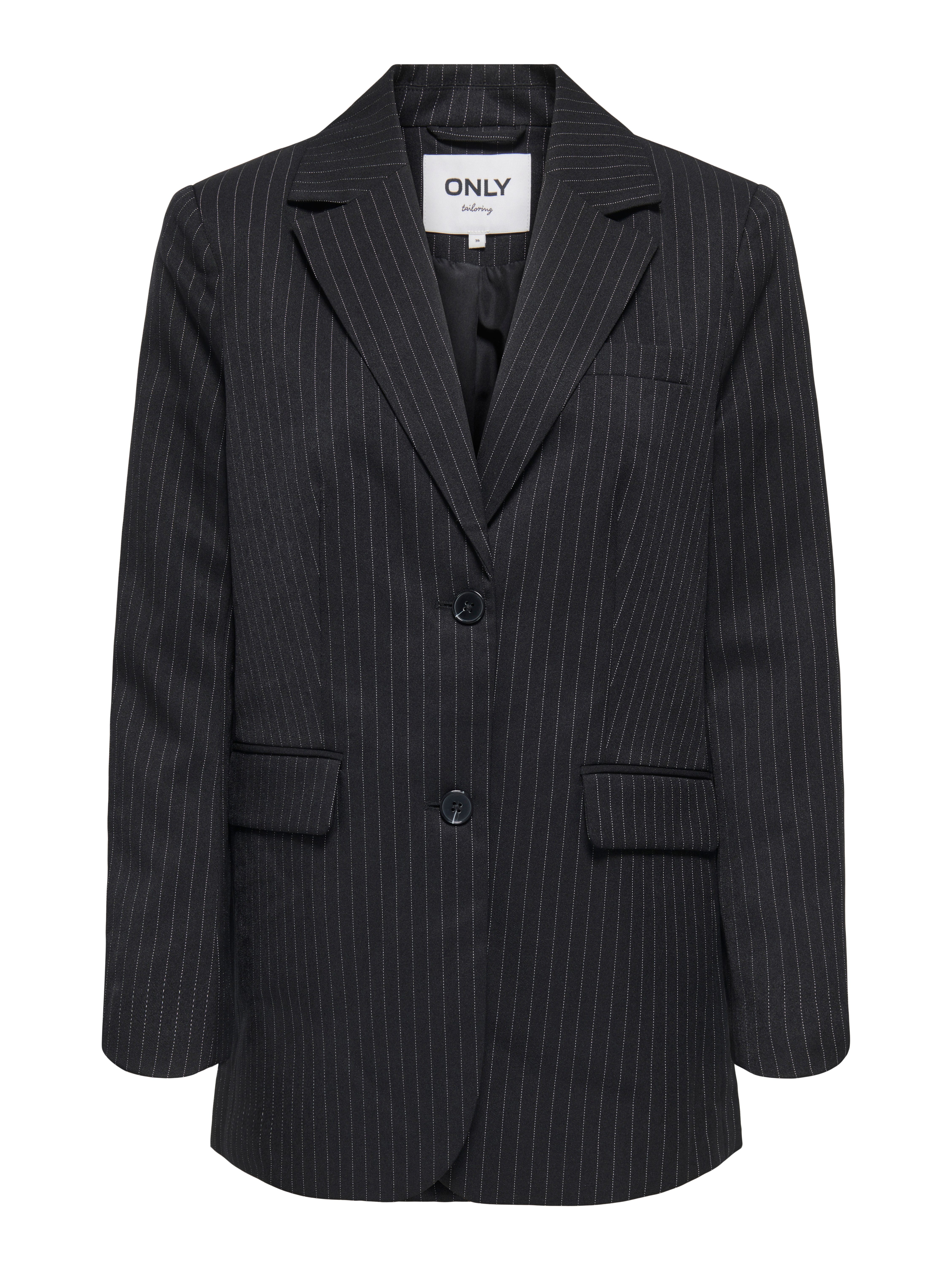 ONLY Longblazer ONLREINA L/S PINSTRIPE BLAZER TLR NOOS mit Nadelstreifen günstig online kaufen