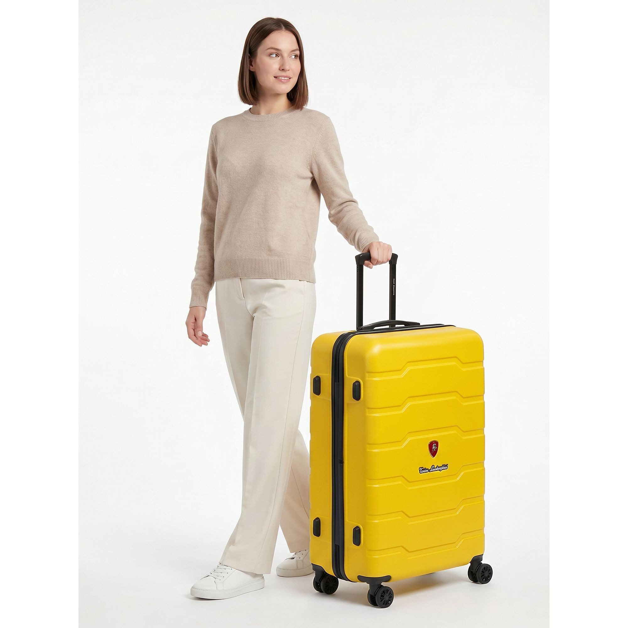 Tonino Lamborghini Hartschalen-Trolley Bologna, 4 Rollen, ABS