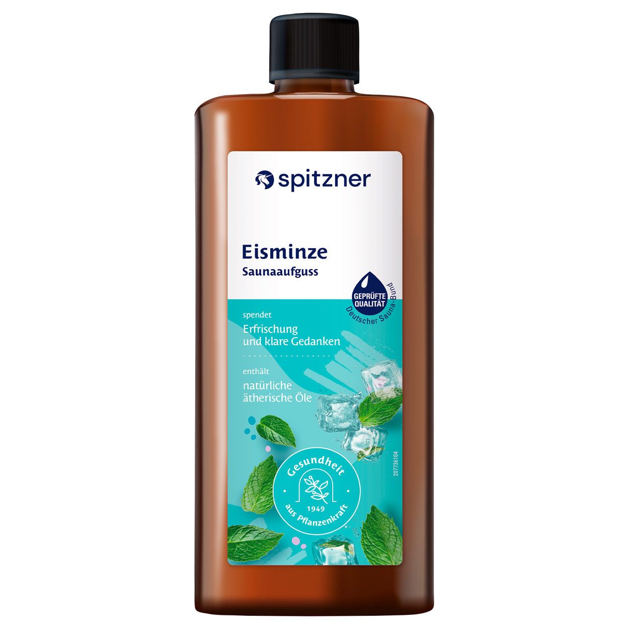 Spitzner Aufgusskonzentrat Spitzner Saunaaufguss Eisminze, 1 l
