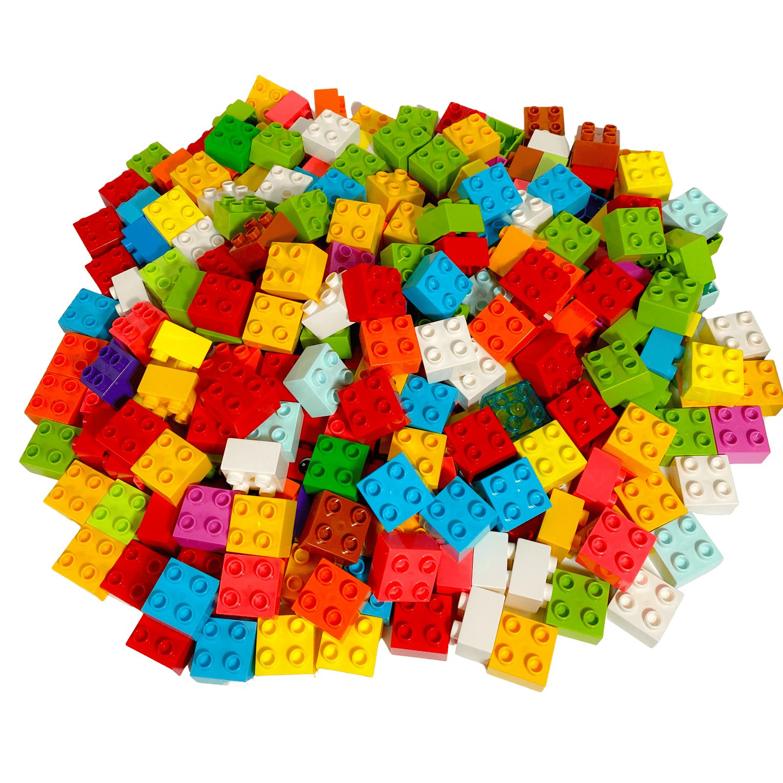 LEGO® DUPLO® 2x2 Steine Bausteine Bunt Gemischt - 3437 NEU! Menge 50x Spielbausteine